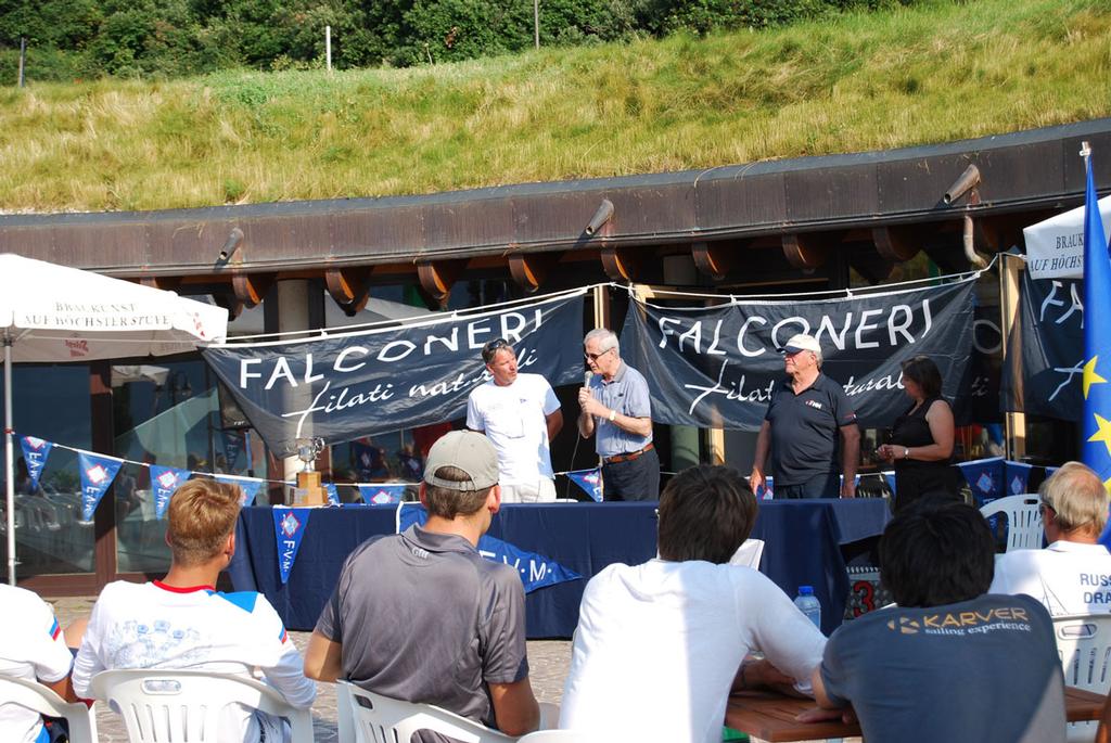 silver cup opening ceremony © Finn Class http://www.finnclass.org